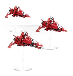 Aeldari (Eldar) Windriders x 6 - Jet Bikes - Warhammer 40k (new on sprue) - Picture 1 of 3