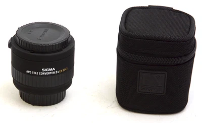 Sigma APO Teleconverter 2x EX DG for Nikon F - Used w/ Padded Case - Image 1 of 4