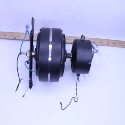 LED Indoor Ceiling Fan Motor AL-383H(AL383LED-BK - Image 1 of 4
