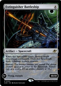 Extintor acorazado sin lámina Edge of Eternities 242 casi nuevo como nuevo Magic The Gathering - Imagen 1 de 2