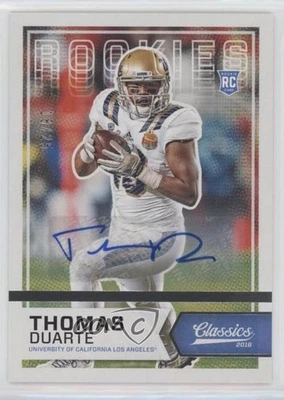 2016 Classics Significant Signatures Silver /25 Thomas Duarte Rookie Auto RC - Image 1 of 2