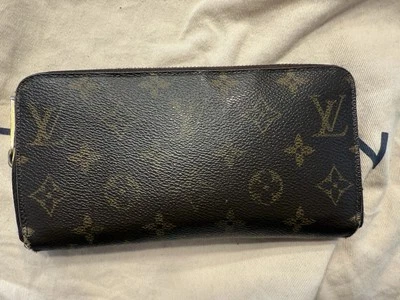 Auténtica Cartera Organizadora Louis Vuitton Monograma Lona Larga Cremallera Foto 1 de 4