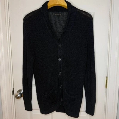 John Varvatos Knit Linen Cardigan Sweater NEVADO Size XL - Image 1 of 4