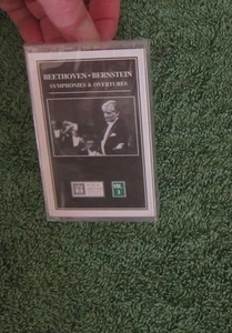 Beethoven Bernstein Symphonies & Overtures Vol 3 Vienna Philharmonic Cassette - Picture 1 of 2