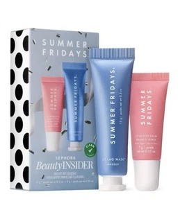Sephora Beauty Insider Set SUMMER FRIDAY Jet Lag Maske Lippenbutter Balsam Neu - Bild 1 von 4