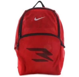 NWT NIKE Mesh Backpack Red - Picture 1 of 3