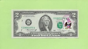 1976 ..UNCIRC $2 G 1965 1573 A .... FIRST DAY ISSUE STAMPED APRIL 13, 1976 - Picture 1 of 2