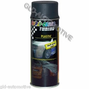 VERNICE Parti in PLASTICA Carrozzeria Auto Nero Opaco DUPLI COLOR - Zdjęcie 1 z 1