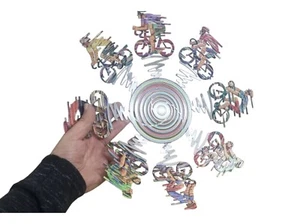 David Gerstein Artist Object Pop Art Sculptures Cycle bowl Small Steel - Picture 1 of 16