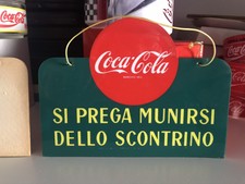 Insegna Coca-Cola “si Prega Munirsi Dello Scontrino”