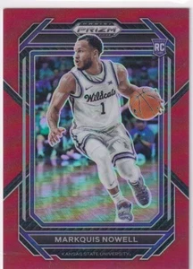 Panini NBA Prizm Draft Picks 2022-23 No. 5 Markquis Nowell Rookie Red 272/299 - Picture 1 of 2