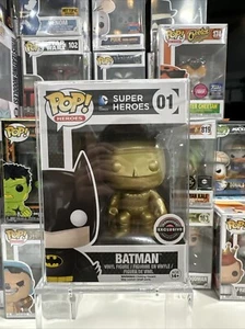 Funko Pop! : DC Universe - Batman - (Gold) - GameStop (Exclusive) - Picture 1 of 7