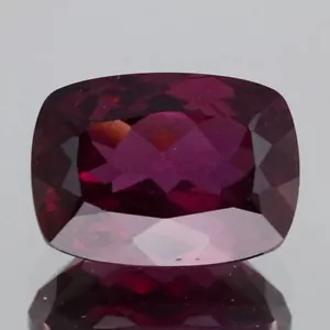 Video_4,94 ct_Tanzania_Granato di rodolite naturale_Rosa viola vivo_Cuscino_GM489 - Foto 1 di 2