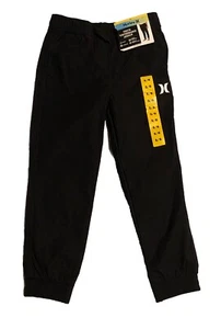 Hurley Youth Performance Jogger Size 5/6 Black Elastic Waistband & Cuffs - Picture 1 of 8