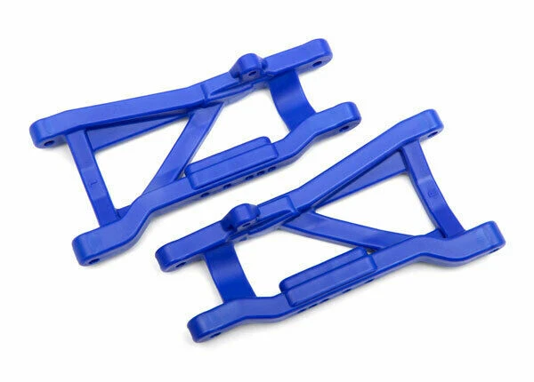 Traxxas Part 2555A Suspension arms 2 rear Heavy Duty Blue Slash Rustler New - Image 1 of 1