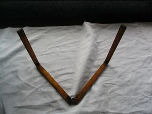 100 YEAR OLD ANTIQUE UPSON NUT CO # 62 BOXWOOD & BRASS RULE RULER. (1889-1922) - Picture 1 of 9