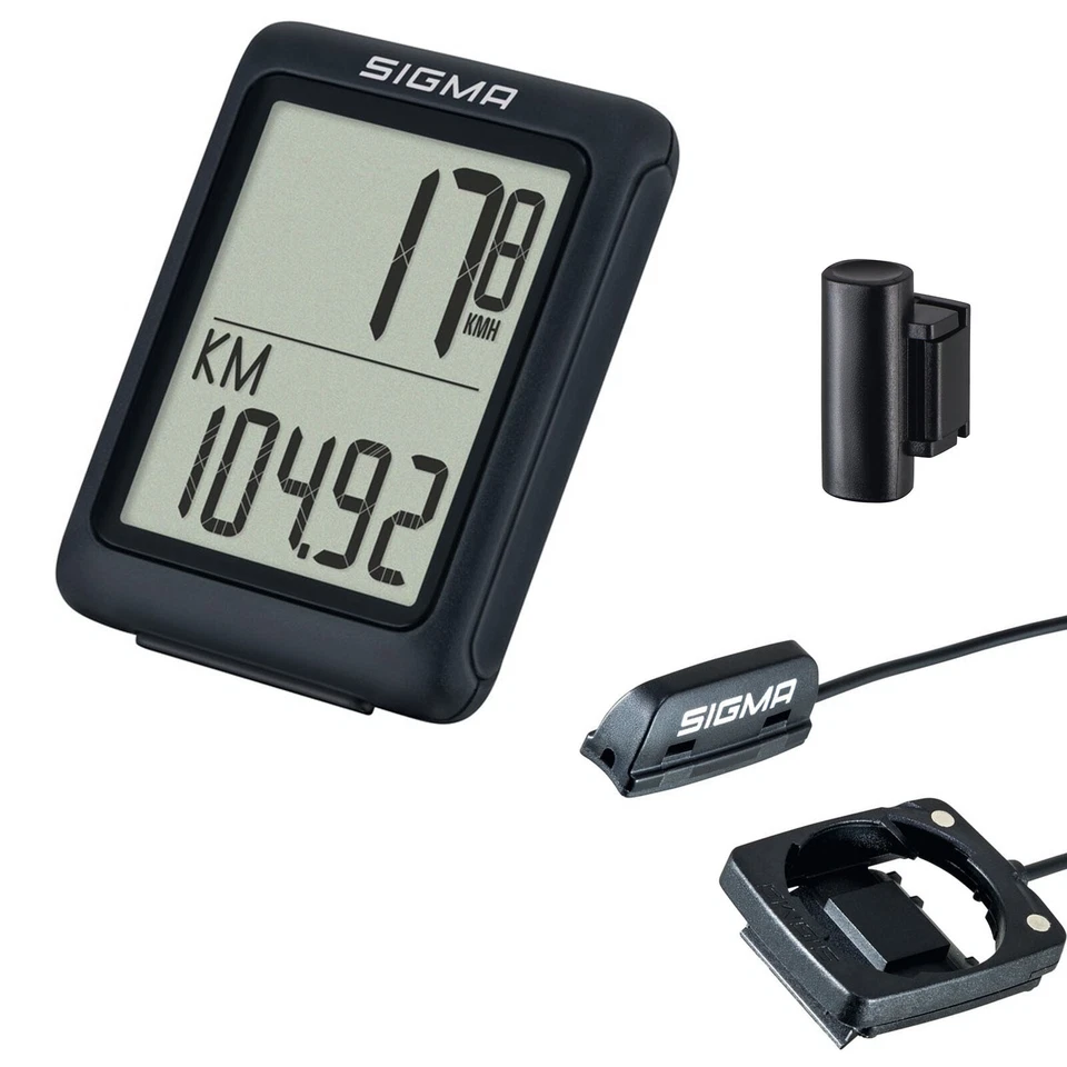 Sigma Fahrradcomputer Tacho BC 5.0 Nachfolg. BC 5.16 kabelgebunden 5 Funktionen - Bild 1 von 1