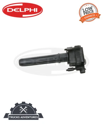 Bobina de encendido Delphi GN10187 | Pieza automática de alta calidad, ajuste universal para Multipl Foto 1 de 4