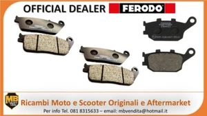 PASTIGLIE FRENO KAWASAKI KLE VERSYS 650 ABS 2021 2022 2023 KIT ANT + POST FERODO - Imagen 1 de 3