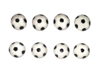 SOCCER BALL Sport MAGNET Set of 8 Handmade Decorative Office Board Tacks - Image 1 of 3