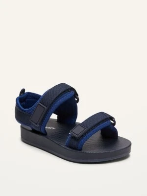 Old Navy Toddler Boy Double-Strap Sandals Navy or Color Block Size 6-11 $23 - Image 1 of 4