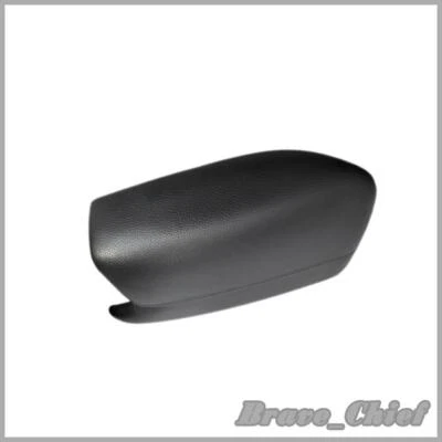 Cubierta de tapa de reposabrazos de consola central negra para Honda Accord 2013 2014 2015 2016 2017 Foto 1 de 4