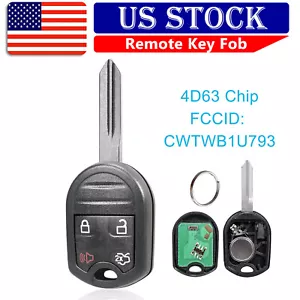 For 2011 2012 2013 2014 2015 Ford Edge Keyless Entry Remote Key Fob CWTWB1U793 - Picture 1 of 7