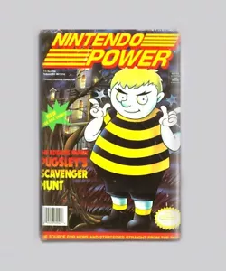 ADDAMS FAMILY PUGSLEYS HUNT NINTENDO POWER - 2"x3" FRIDGE MAGNET (magazine game - Picture 1 of 3