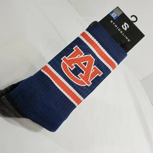 Strideline Auburn University Tigers Logo Socks Apparel Blue Orange New - Picture 1 of 9