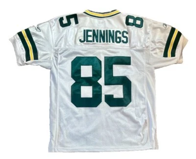 Greg Jennings — Green Bay Packers Reebok Stitched Jersey — Size 48 - Image 1 of 4