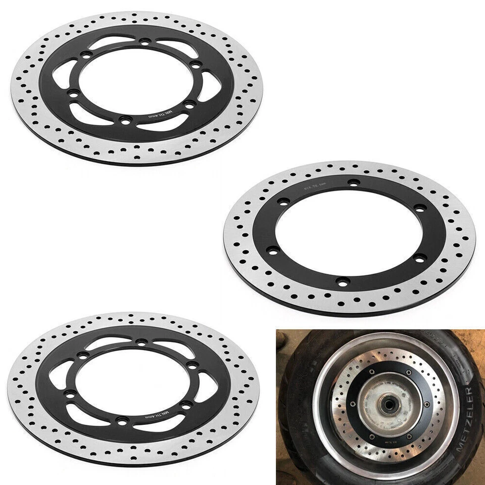 Discos de freno delanteros traseros rotores ST 1100 Pan European 90-02 para Honda ST1100 316mm Foto 1 de 4