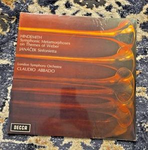 SXL 6398 Abbado Hindermith Metamorphoses, Janacek Sinfonietta - SEALED - Picture 1 of 5