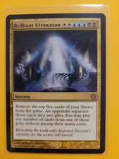 Brilliant Ultimatum Shards of Alara Rare Magic MTG WOTC M1430