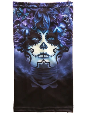 La máscara de Calavera de John Picacio obra de arte y diseño talla única para la mayoría Foto 1 de 4