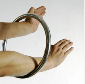 Kung Fu Wing Chun Professional Wrist Strength Training Steel Ring Martial Arts - Picture 1 of 3