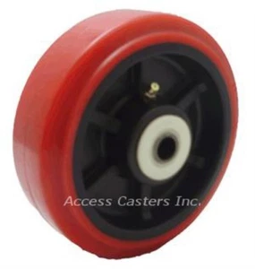 6PPU62 6" X 2" Polyurethane on Polyurethane Wheel, 900 lb Capacity, 2-3/16" Hub - Picture 1 of 1