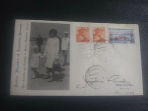 Jacqueline Kennedy 1962 Autographed Signed Signature Italy Cover Envelope John - Picture 1 of 8