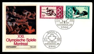 Mayfairstamps Germany FDC 1976 Olympic Games Combo Montreal First Day Cover aas_ - Imagen 1 de 2