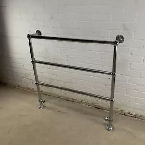 Reclaimed Vintage Chrome Towel Rail - Picture 1 of 7