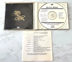 Diana Ross That's Why I Call You My Friend CD JAPAN IMPORT EMI TOCP7093 RARE OOP - Picture 1 of 4