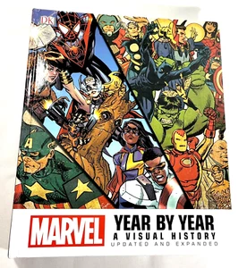 Marvel Year by Year A Visual History Updated and Expanded 2017 Hardback - Picture 1 of 14