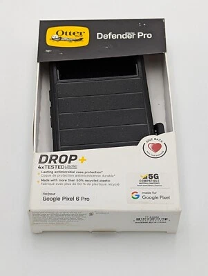 Funda y funda OtterBox DEFENDER SERIES para Google Pixel 6 Pro - Negra Foto 1 de 3