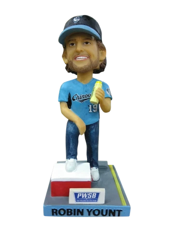Robin Yount Lakeshore Chinooks 2017 Tailgate SGA Bobblehead Northwoods League Cover