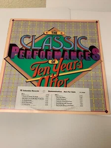 TEN YEARS AFTER THE CLASSIC PERFORMANCES OF TEN YEARS AFTER PROMO LP WITH STRIP - Picture 1 of 6