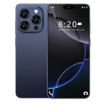 NUEVO Smartphone i16 Pro Max 5G Desbloqueado 6GB+128GB Android15 Teléfono Celular Barato 2025 Foto 1 de 4