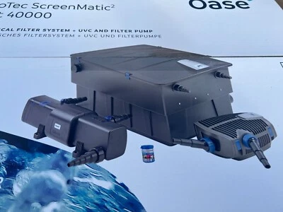 Oase BioTec ScreenMatic² Set 40000 Filter + Pumpe + UVC Koi Teichfilter Neuware! - Bild 1 von 4