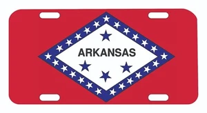 Arkansas State Flag License Plate Auto Tag - Picture 1 of 1
