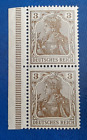 Timbres Allemagne Deutsches Reich Allemagne 2 x 3 pfennigs 1915 Michel N° 84 (28998)