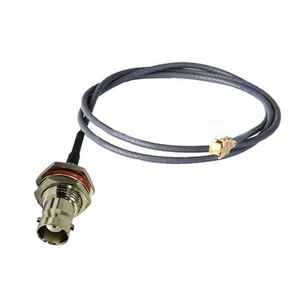 u.fl to BNC female nut pigtail cable 15cm for PCI Wifi Card wireless Router - Picture 1 of 7