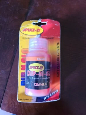 Dip-N-Glo Spike-it Crawlic 2 Fl Oz. Orange-BRAND NEW-SHIPS N 24 HOURS - Image 1 of 4